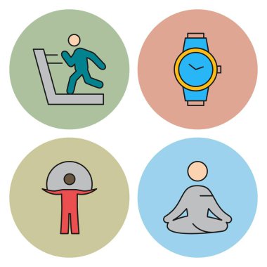 Minimalist simgeler kümesi, vektör çizimleri
