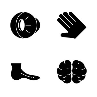 Evrensel İlişkili 4 Basit Renk Simgesi