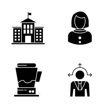 Minimalist simgeler kümesi, vektör çizimleri