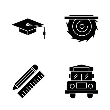 Minimalist simgeler kümesi, vektör çizimleri