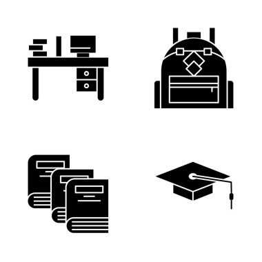 Evrensel İlişkili 4 Basit Renk Simgesi