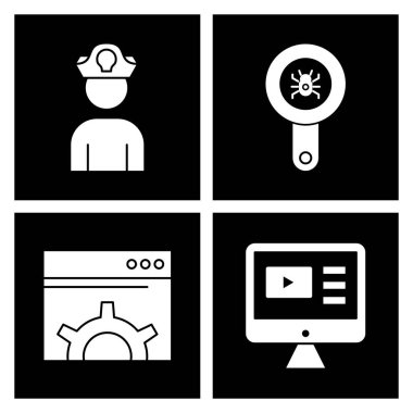 Web siteleri ve Mobil Uygulamalar için Evrensel Modern Simge