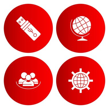 Minimalist simgeler kümesi, vektör çizimleri