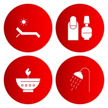 Evrensel simgeler kümesi, vektör illüstrasyonu