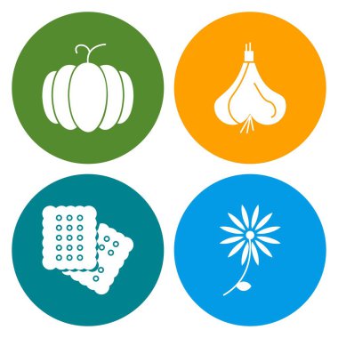 Minimalist simgeler kümesi, vektör çizimleri