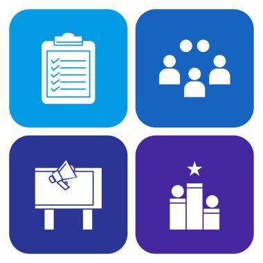 Mobil Uygulama ve Web sitesi için Evrensel Simgeler