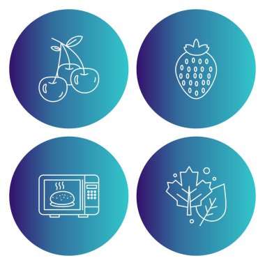 Minimalist simgeler kümesi, vektör çizimleri