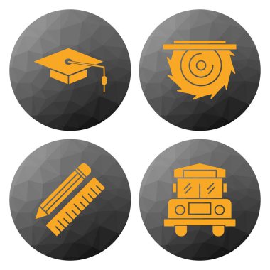 Web ve mobil uygulama için kullanıcı arayüzü simgesi ayarlandı