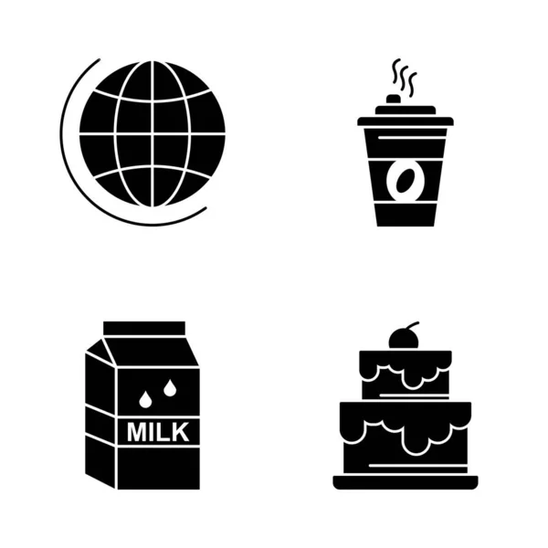 Set Universal Icons Copy Space — Stock Vector