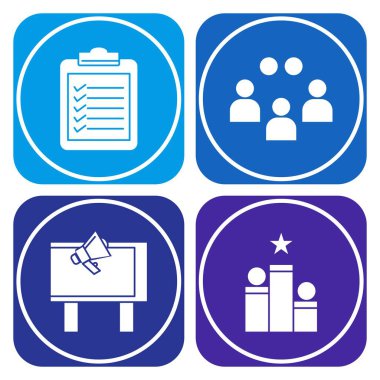 Mobil Uygulama ve Web sitesi için Evrensel Simgeler