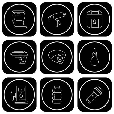 Boşluğu Kopyalayan Evrensel Simgelerin Seti