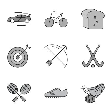 Web ve mobil uygulamalar için kullanıcı arayüzü simgeleri ayarlandı