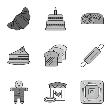 Boşluğu Kopyalayan Evrensel Simgelerin Seti