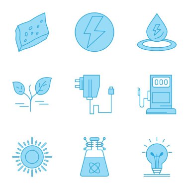 Web ve mobil uygulamalar için kullanıcı arayüzü simgeleri ayarlandı