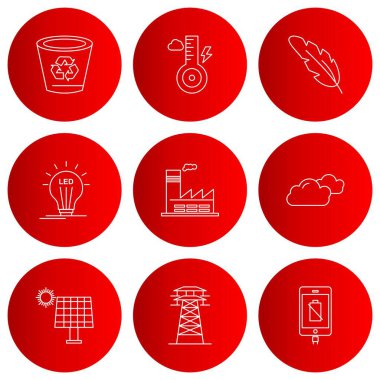 Boşluğu Kopyalayan Evrensel Simgelerin Seti