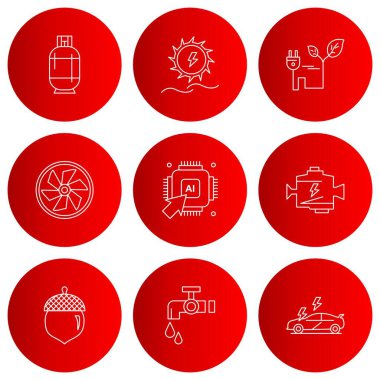 Web ve mobil uygulamalar için kullanıcı arayüzü simgeleri ayarlandı