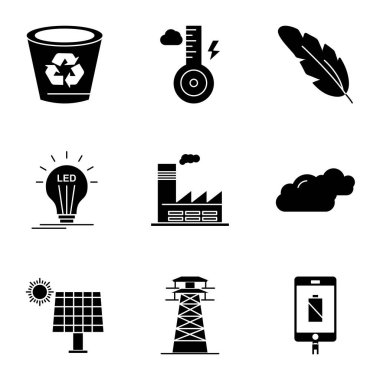 Boşluğu Kopyalayan Evrensel Simgelerin Seti