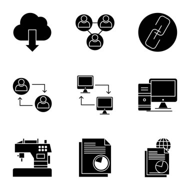 Boşluğu Kopyalayan Evrensel Simgelerin Seti