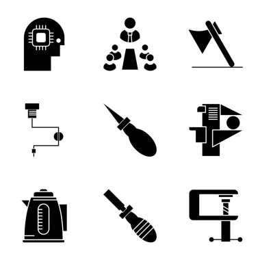 Web ve mobil uygulamalar için kullanıcı arayüzü simgeleri ayarlandı