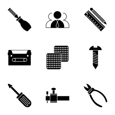 Web ve mobil uygulamalar için kullanıcı arayüzü simgeleri ayarlandı