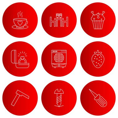 Boşluğu Kopyalayan Evrensel Simgelerin Seti