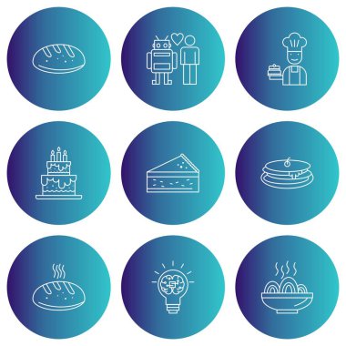 Web ve mobil uygulamalar için kullanıcı arayüzü simgeleri ayarlandı