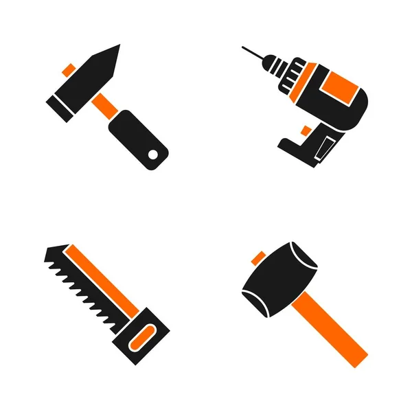 Conjunto Iconos Universales Ilustración Vectorial — Vector de stock