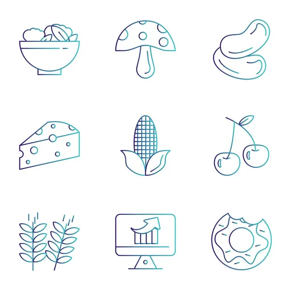 Icons Collection Set Universal Web Icons Vector Illustration — Stock Vector