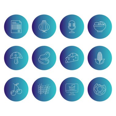 Mobil Uygulama ve Web sitesi için 12 Evrensel Simge Seti