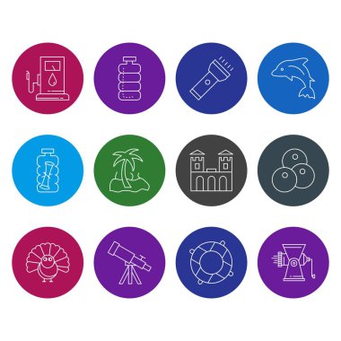 Mobil Uygulama ve Web sitesi için 12 Evrensel Simge Seti