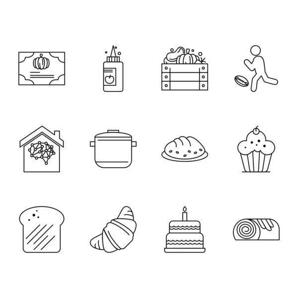 Set Universal Icons Mobilalkalmazáshoz Weboldalhoz — Stock Vector