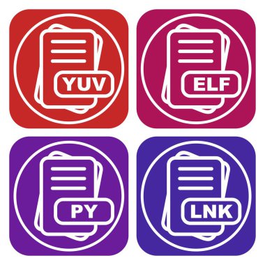 Dosya Biçimi Simgelerinin Vektör Kümesi