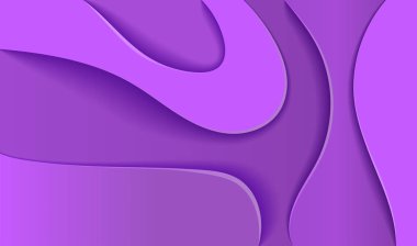 Afiş sunumlar, el ilanları, posterler ve davetiyeler için vektör tasarım düzeni.3d kağıt sanat illüstrasyon. Eps10' da. - Vektör