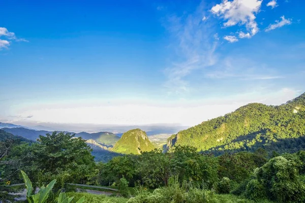 Mountain View Point Tham Luang Chiang Rai Tailândia — Fotografia de Stock