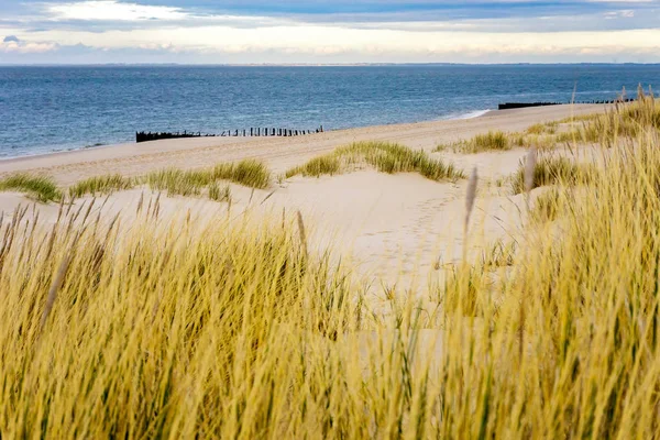 Oceano Spiaggia Sylt Germania — Foto Stock