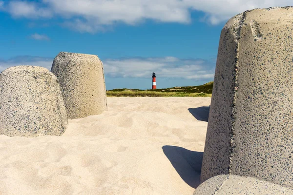 Lighthouse Hoernum - Sylt, Alemanha — Fotografia de Stock