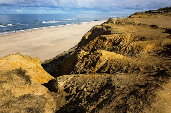 Rotes Kliff Kampen Sylt — Fotografia de Stock