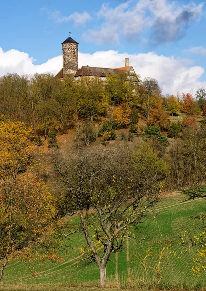 Witzenhausen Hessen Burg Ldwigstein 城堡今天是 Bndische Jugend 和许多德国童子军协会的主要中心 — 图库照片