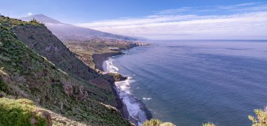 plaj manzarası Tenerife sahilden hakkında