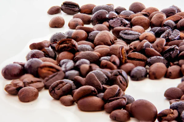 Foto de arte con granos de café —  Fotos de Stock