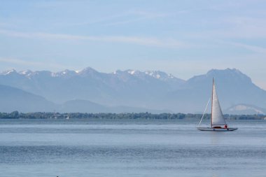 Konstanz germ Gölü muhteşem manzarası