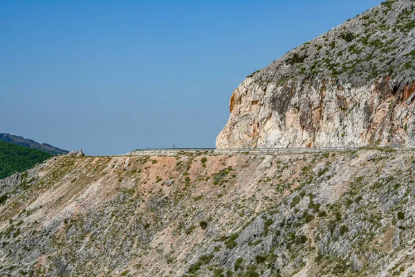 Fantastický výhled na horský výlet — Stock fotografie