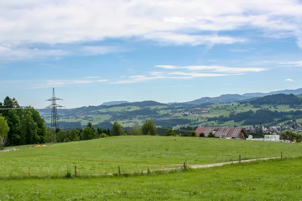 Fantastický pohled na Alpy v Německu — Stock fotografie