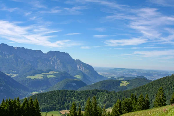 壮观的景色在欧洲阿尔卑斯山 — 图库照片