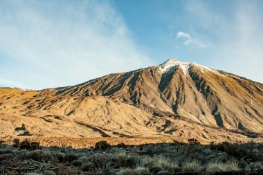 Pico del Teide Tenerife için muhteşem görünümü