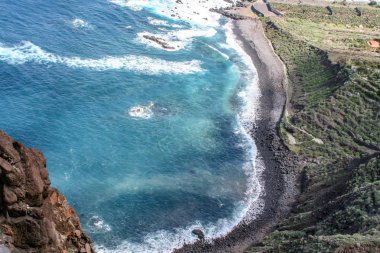 Tenerife sahil üzerinde bay