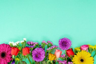 Çiçekli bahar arka planı.