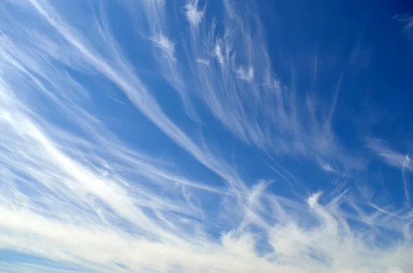 White Clouds Background Blue Sky — Stock Photo, Image