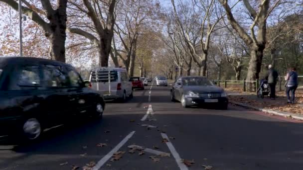 Трафік в Лондон, Англія — стокове відео