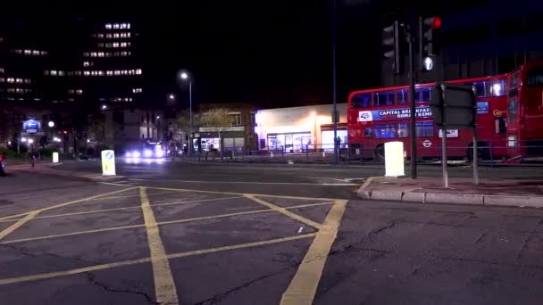 लंदन में यातायात — स्टॉक वीडियो